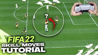 THE ONLY SKILL MOVES YOU NEED TO KNOW IN FIFA 22  TOP 8 SKILLS TUTORIAL [upl. by Janeta211]