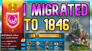 I Migrated to 1846  Rise of Kingdoms [upl. by Chilcote251]