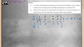 Matrix Gleichung und Inverse  Lineare Alegbra ★ Übung 1  rechnerisch und GTR [upl. by Ahsiyk]