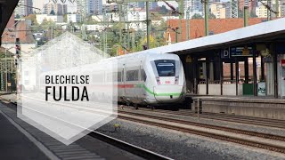 Bahnsteigansagen Blechelse Fulda [upl. by Ennirak282]