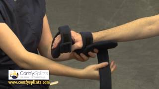 Comfy Splints Hand Orthoses Instructional Video [upl. by Chiquia]