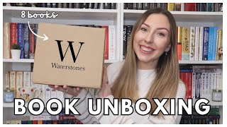 WATERSTONES SPLURGE  Book Unboxing  Book Haul [upl. by Ewald]