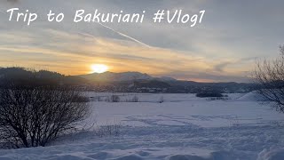 Trip to Bakuriani My First Vlog [upl. by Hatti91]