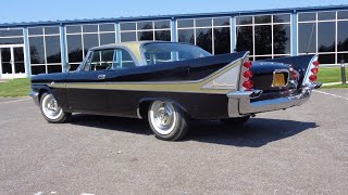 1958 Desoto Adventurer 2 Door Coupe 361 CI in Black  Gold amp Ride on My Car Story with Lou Costabile [upl. by Suzy494]