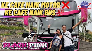 KE CAFE NAIK BUS ‼️ JALAN  JALAN TUNGGAL JAYA BLACKPINK ‼️ [upl. by Anaynek]