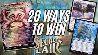 New Secret Lair Deck 20 Ways to Win Announced by WOTC  Magic the Gathering  Commander  MTG [upl. by Uno482]