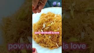 i made vermecilli without milk😱 semai recipe eid recipe shorts recipes choityscookingdiary [upl. by Ardnu]