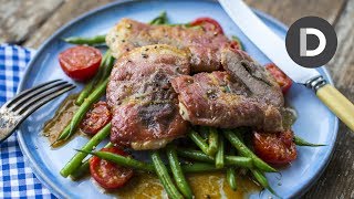 Saltimbocca Alla Romana 15 minute meal [upl. by Leynad]