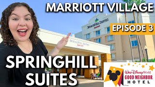 The Marriott Village Springhill Suites Tour  Disney World Good Neighbor Hotel [upl. by Vida]