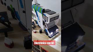 Motorhome de Fibrofácil controlado con Arduino y Bluetooth [upl. by Ostraw]