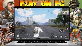 PLAY BGMI ON PC  90 FPS SMOOTH  GAMEPLAY WOW MODE [upl. by Simaj106]