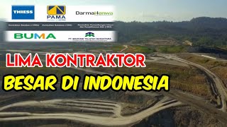 5 Kontraktor batubara Besar di Indonesia Manakah yang terbaik [upl. by Auhsuoj631]