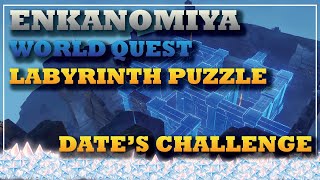 Dates Challenge  Labyrinth Puzzle   Enkanomiya World Quest  Enkanomiya  Genshin Impact [upl. by Cherry]