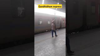 Gandhidham expresstrending youtube views short video lokomotiv train manajar [upl. by Kammerer]