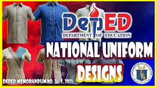 DepEd National Uniform Designs for Teaching and NONteaching Personnel  DM No 16 s 2021 [upl. by Leipzig663]