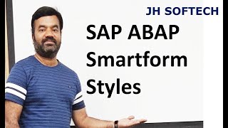 SAP ABAP Smartform Styles [upl. by Radnaxela]