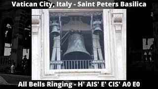 Italy Vatican  Basilica  St Peter  PLENUM  H AIS E CIS A0 E0 [upl. by Nadeen]