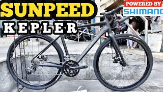 2022 SUNPEED KEPLER GRAVEL BIKE POWERED BY SHIMANO CLARIS [upl. by Marijn]