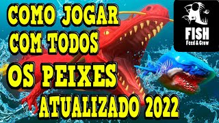 🔴COMO JOGAR COM TODOS OS PEIXES NO FEED GROW FISH🔴 MOD GAME 🔴 ATUALIZADO 2022 🔴 [upl. by Nils]