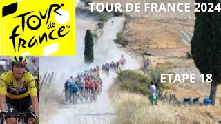 TOUR DE FRANCE 2024  ETAPE 18 GAPBARCELONNETTE [upl. by Parke629]