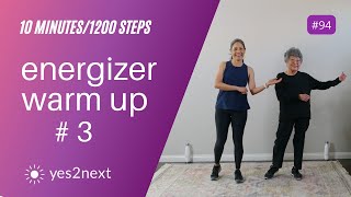 10 Minute Energizer Warm Up  Seniors beginners [upl. by Biagi]