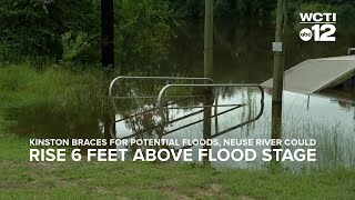 Kinston braces for potential floods Neuse River could rise 6 feet above flood stage [upl. by Paik]