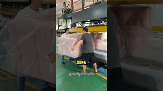 Inovasi Pengemasan Sofa di Cina❗😲 shorts shortvideo [upl. by Eloci]