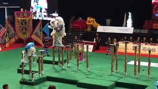 2018 Genting World Lion Dance Championship Leungs White Crane Dragon and Lion Dance Association [upl. by Eiahpets105]