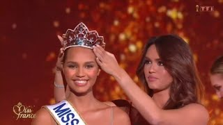 Miss France 2023  Crowning Moment Miss Guadeloupe Indira Ampiot [upl. by Ahsinotna]