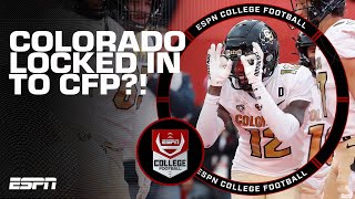 Is Colorado Really CFP Bound 😱🔥 Buffs Big Playoff Push  Rankings Reaction 🏆 [upl. by Vardon]