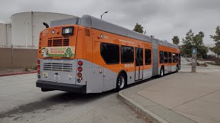 Full Ride LA Metro Line 66 Wilshire  Western Station to Montebello Station Eastbound [upl. by Luana]