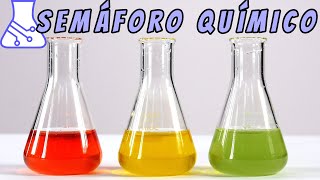 Semáforo Quimico Experimento Reacción Redox [upl. by Buller138]