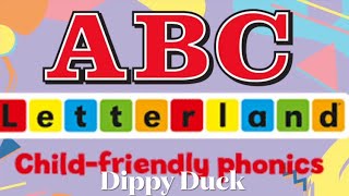 Dippy Duck song and handwriting song letterland handwriting [upl. by Macguiness860]