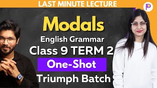 Modals Class 9 Term 2 Explanation and Modals Practice Exercise  Triumph Batch  English Class 9 [upl. by Ayamat311]