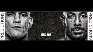 UFC307 Unqualified Predictions [upl. by Greggory]