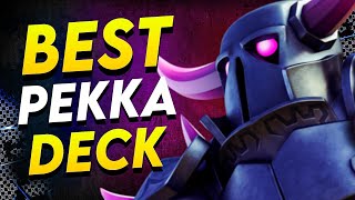 The ACTUAL Best Pekka Deck in Clash Royale [upl. by Ailaro]