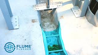 Flume Flusher Sewer Monitoring Parshall Flume [upl. by Glynda]