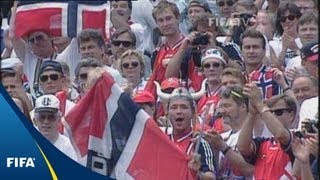 When Norways golden generation beat Brazil [upl. by Noynek194]