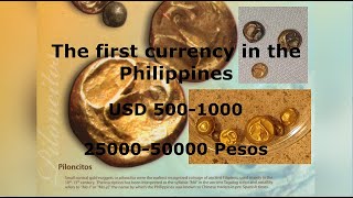 First Currency in the Philippines piloncitos massa gold goldbeads [upl. by Daryn]