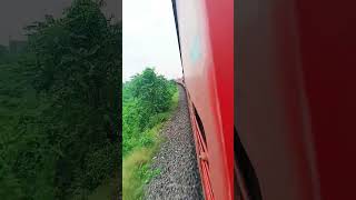 12246 Duronto Express at Curve near baleswar train indianrailwayshighspeedtrain [upl. by Nytsua156]