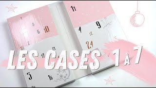 Tutoriels avec les cases 1 à 7 du calendrier [upl. by Oetomit965]