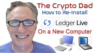 How to ReInstall Ledger Live on a New Computer Latest Version 2021 [upl. by Atlante]