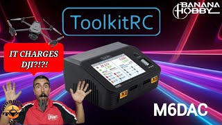 A DJI Charger Review and How to Use ToolkitRC M6DAC Battery Charger [upl. by Neros]