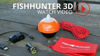 FishHunter Directional 3D  Portable Fish Finder [upl. by Mel875]