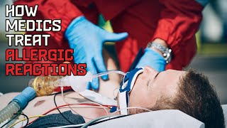 How Paramedics Treat Allergic Reactions  Anaphylaxis amp Local [upl. by Nesila]