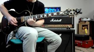 New Hughes amp Kettner Grandmeister 40  Marshall MX212  solo improvisation [upl. by Rednael]