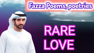 RARE LOVE 💕 FAZZA POEMS POETRIES 🖤 Fazza Sheikh Hamdan very lovely poems and poetries 🖤hamdanfaz [upl. by Leinehtan84]