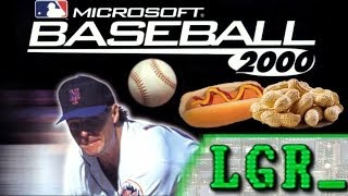 LGR  Microsoft Baseball 2000  PC Game Review [upl. by Htebazileharas]