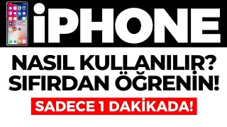 İphone Nasıl Kullanılır İphone Kullanmayı Sıfırdan Öğrenin GÜNCEL [upl. by Anirtap]