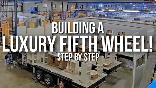 Building a Luxury RV Alliance Paradigm Fifth Wheel Factory Tour [upl. by Kcered]